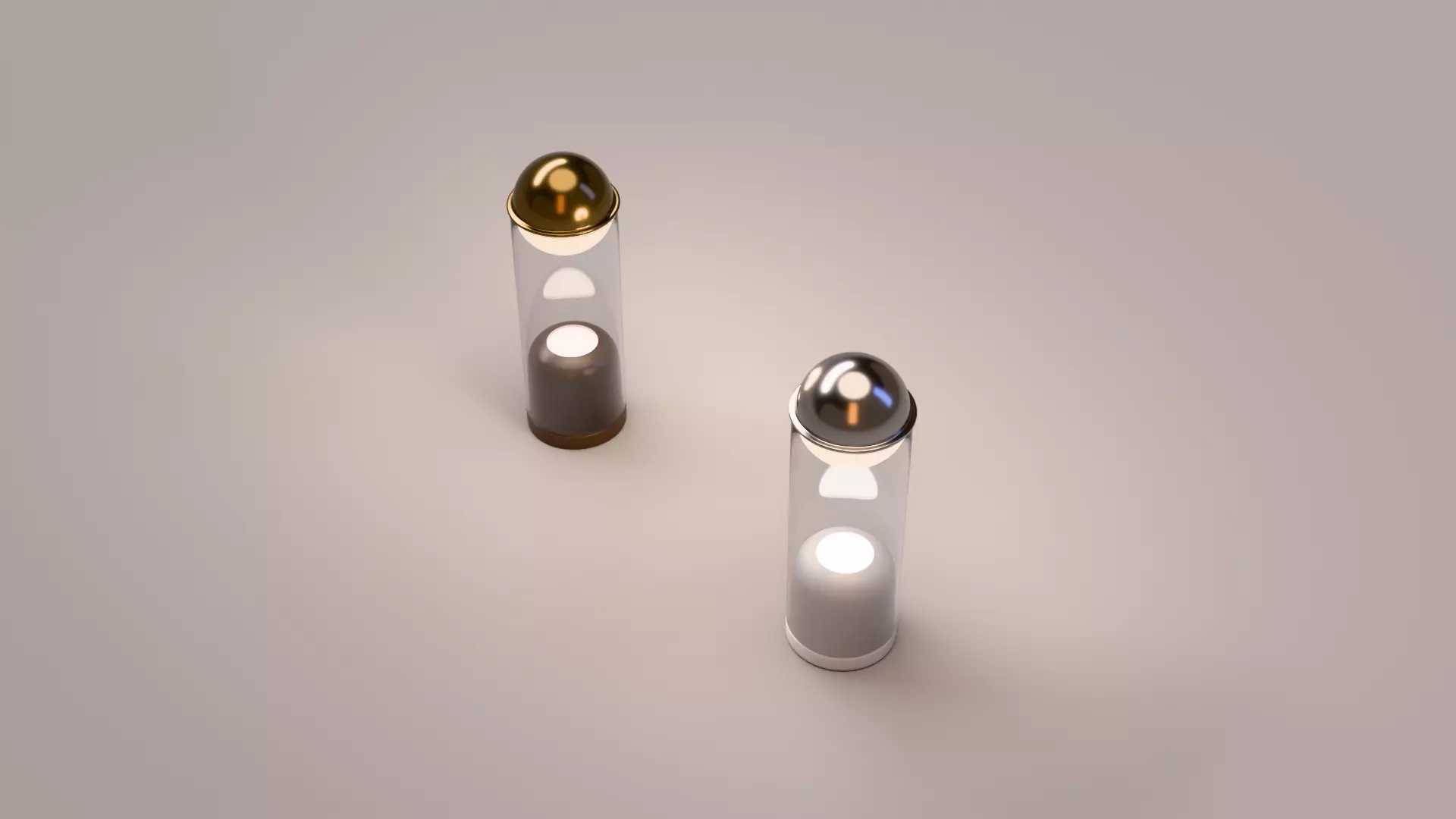 THEOREM glass table lamp by Euroluce Lampadari 3D model_4