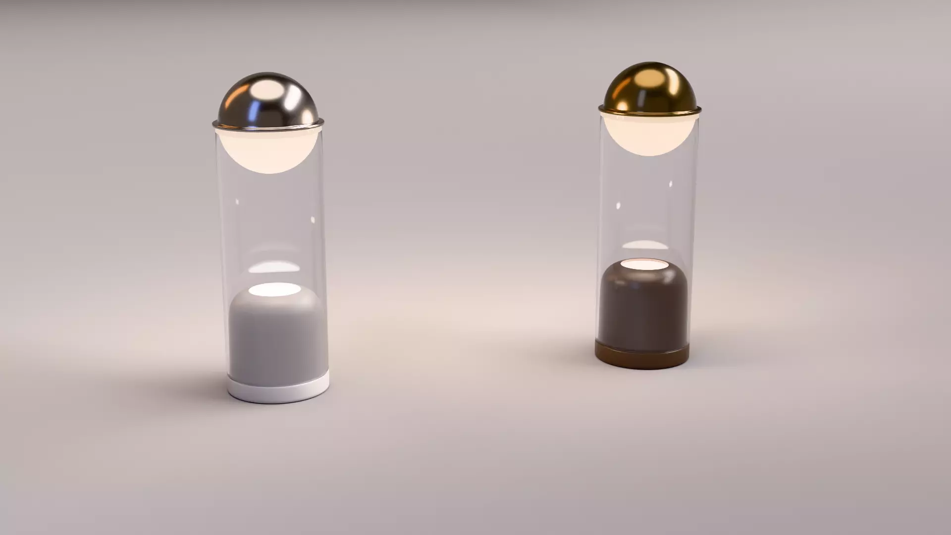 THEOREM glass table lamp by Euroluce Lampadari 3D model_3