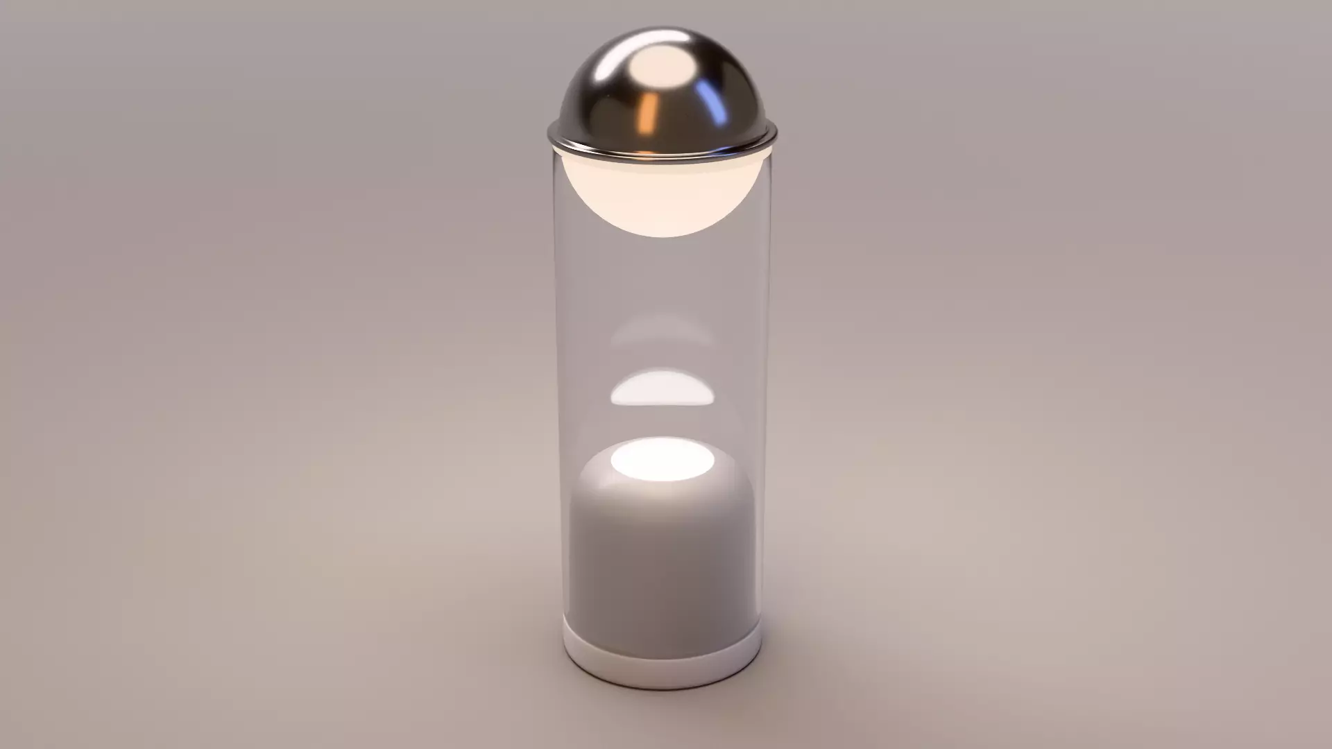 THEOREM glass table lamp by Euroluce Lampadari 3D model_1