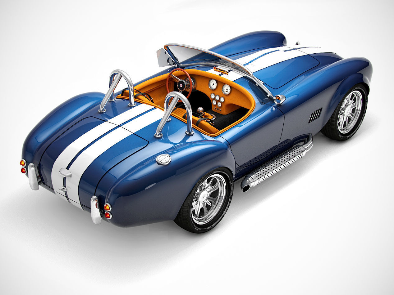 AC Cobra 427 1965 3D model_2