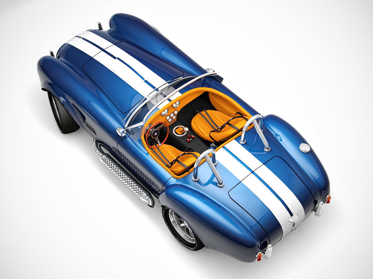 AC Cobra 427 1965 3D model_3