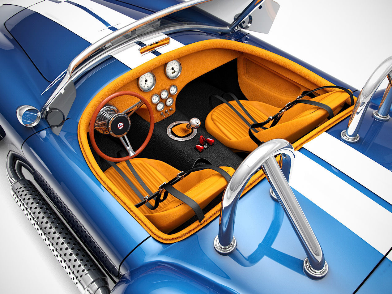 AC Cobra 427 1965 3D model_5