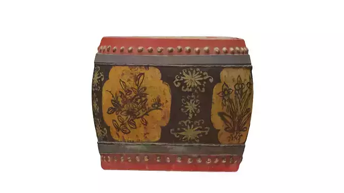 chinese antique snack box