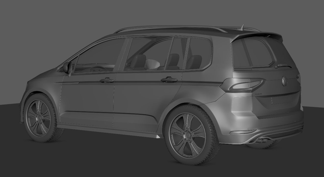 Volkswagen VW453 Car Free 3D model_5