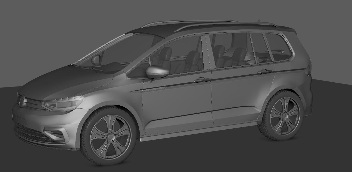 Volkswagen VW453 Car Free 3D model_4
