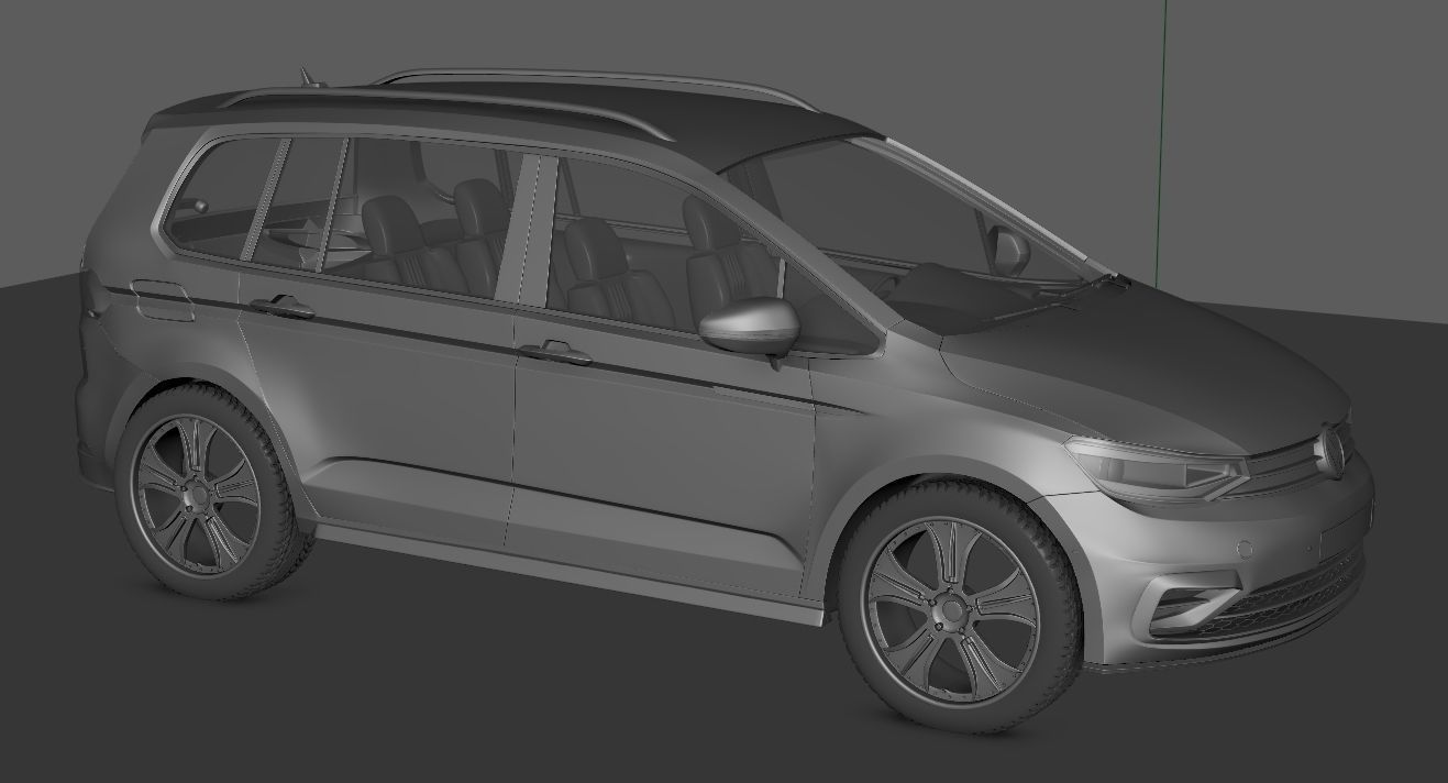Volkswagen VW453 Car Free 3D model_1