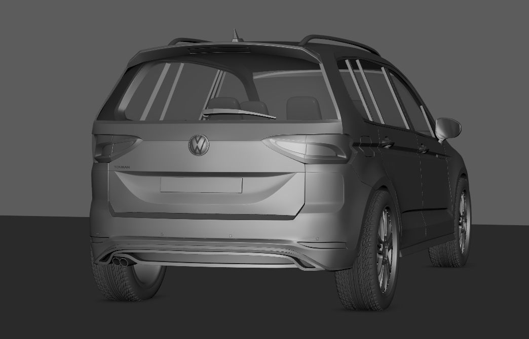 Volkswagen VW453 Car Free 3D model_8