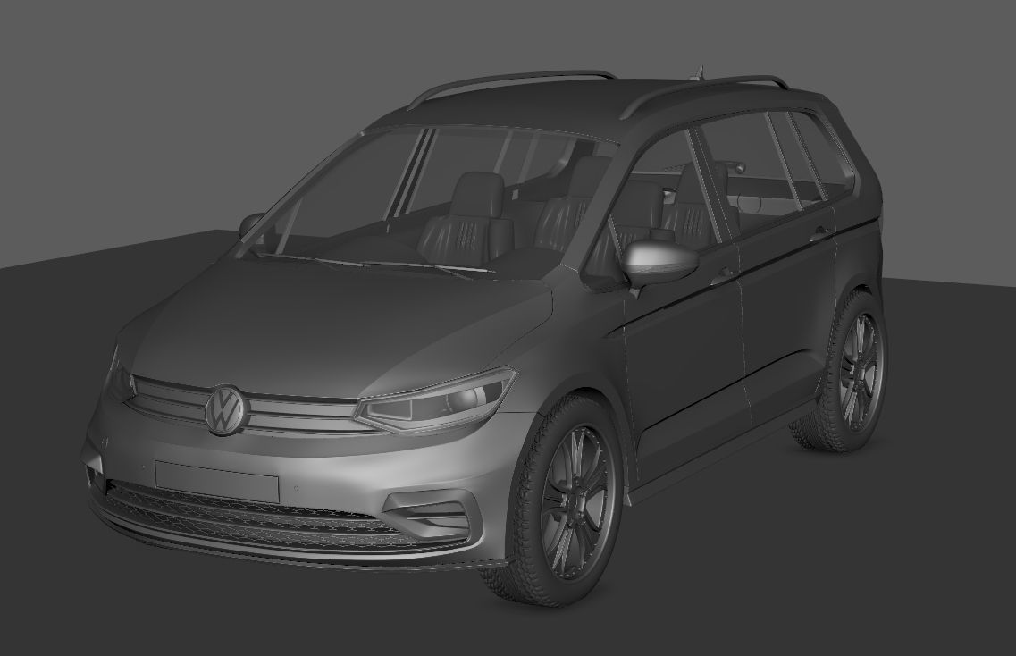 Volkswagen VW453 Car Free 3D model_3