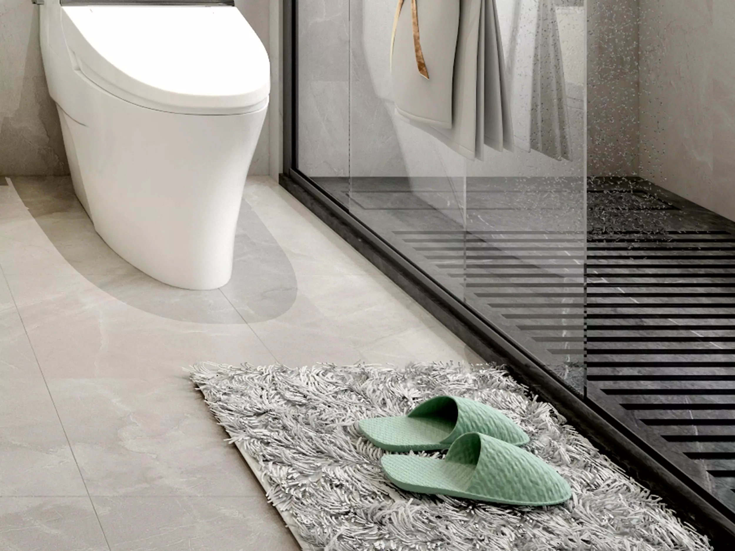 Bathroom Low-poly 3D model_11