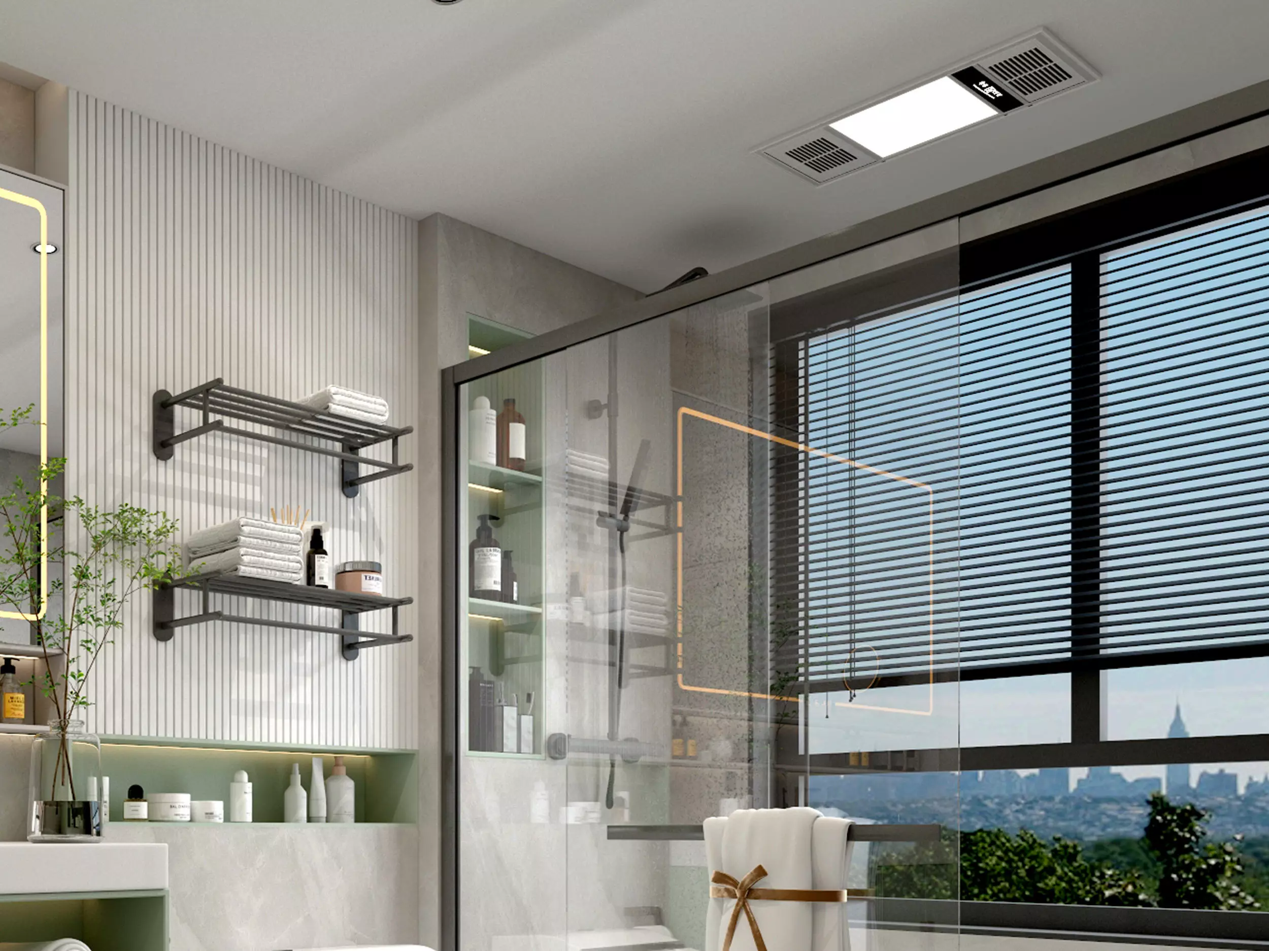 Bathroom Low-poly 3D model_7