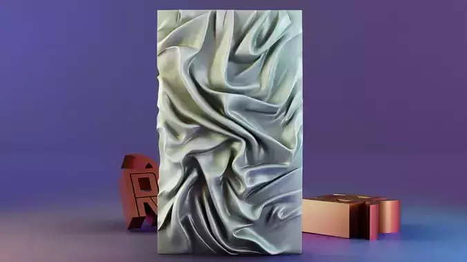 3d Textured Fabric Wall Panel