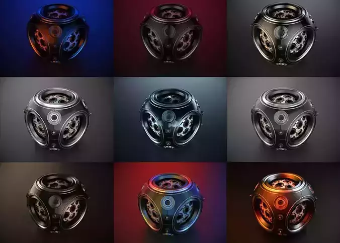 10 Sexy HDRI Studio Lighting 1 to 10 Texture