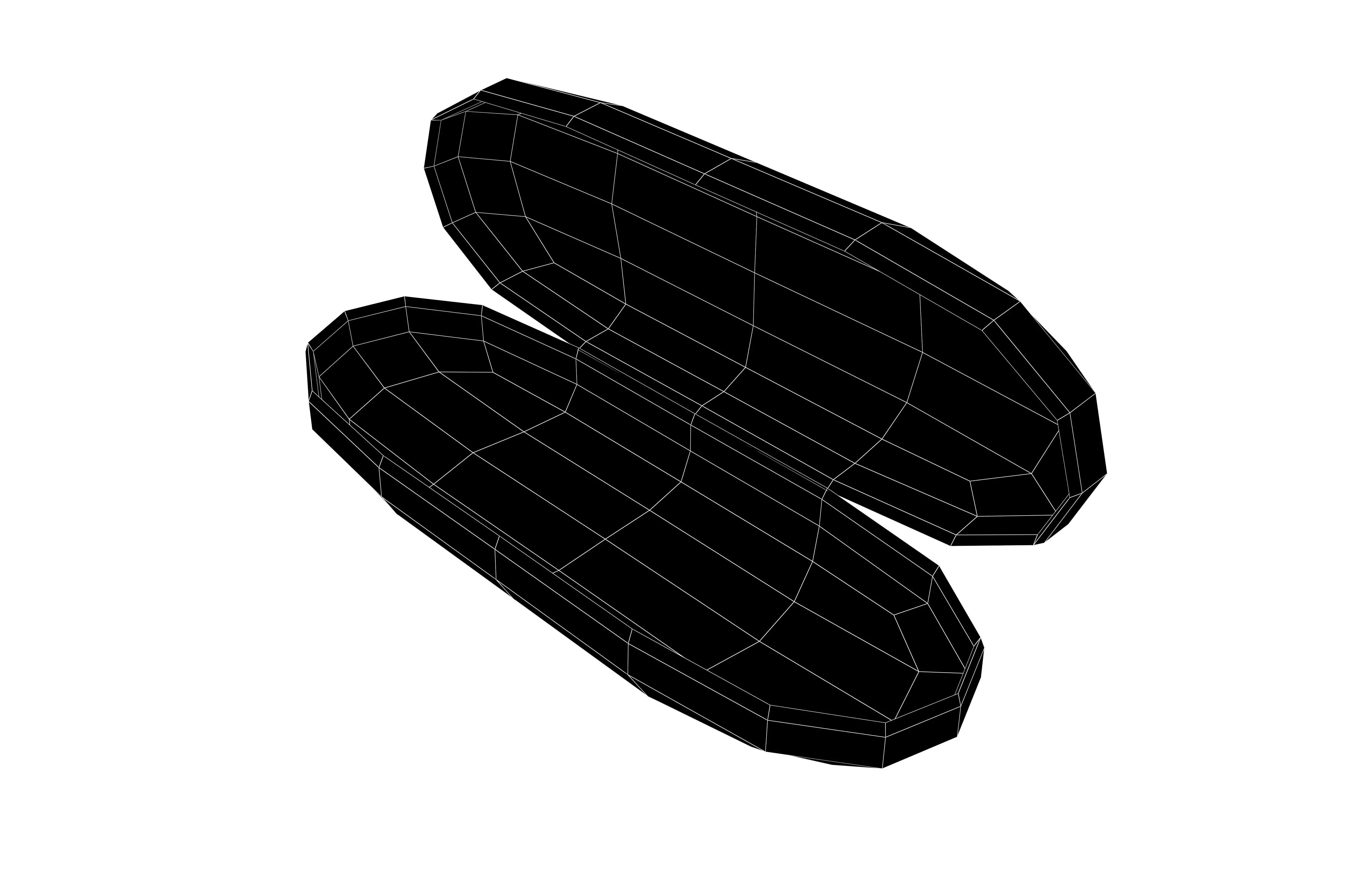 Eyeglasses Empty Case v1 001 Low-poly 3D model_6