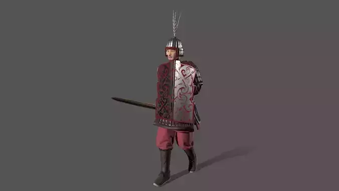 Ancient Chinese warrior