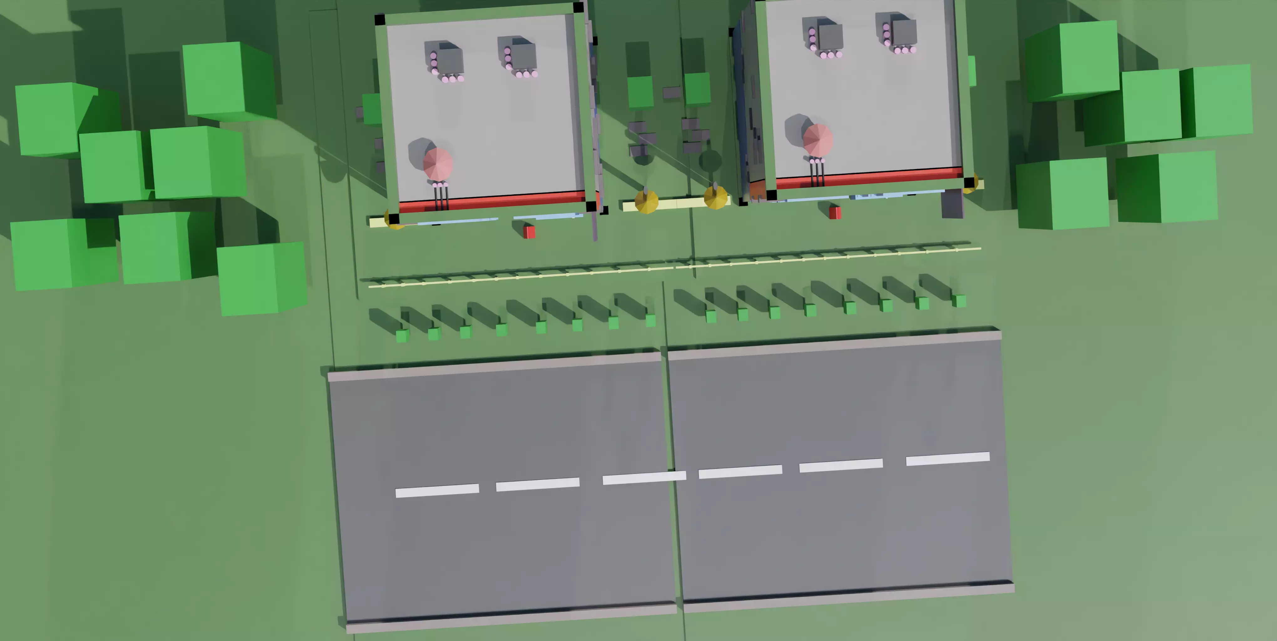 LOW POLY ENVIRONMENT ASSETS Low-poly 3D model_10