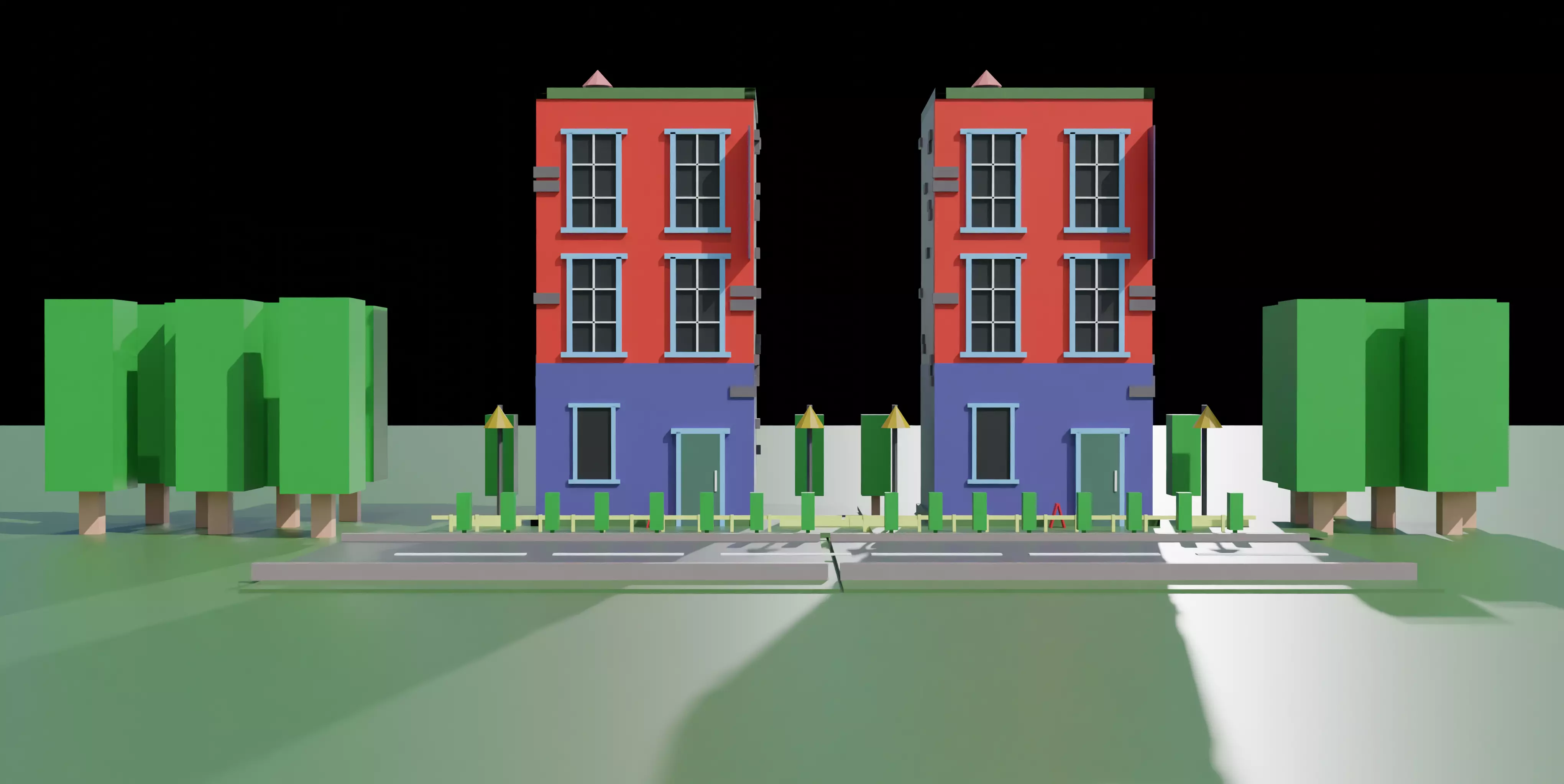 LOW POLY ENVIRONMENT ASSETS Low-poly 3D model_15