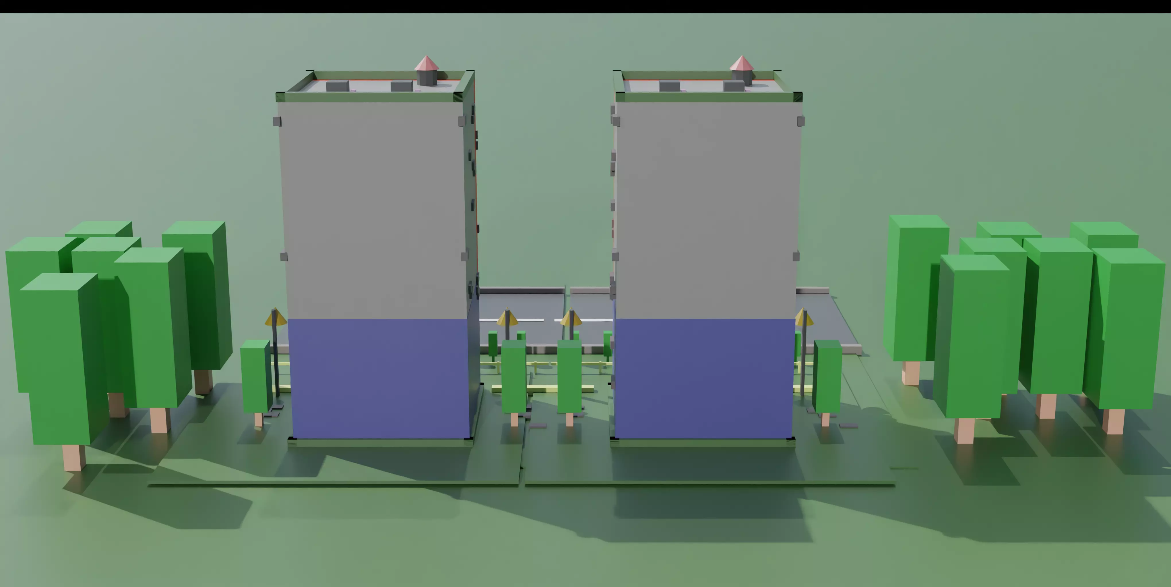 LOW POLY ENVIRONMENT ASSETS Low-poly 3D model_22