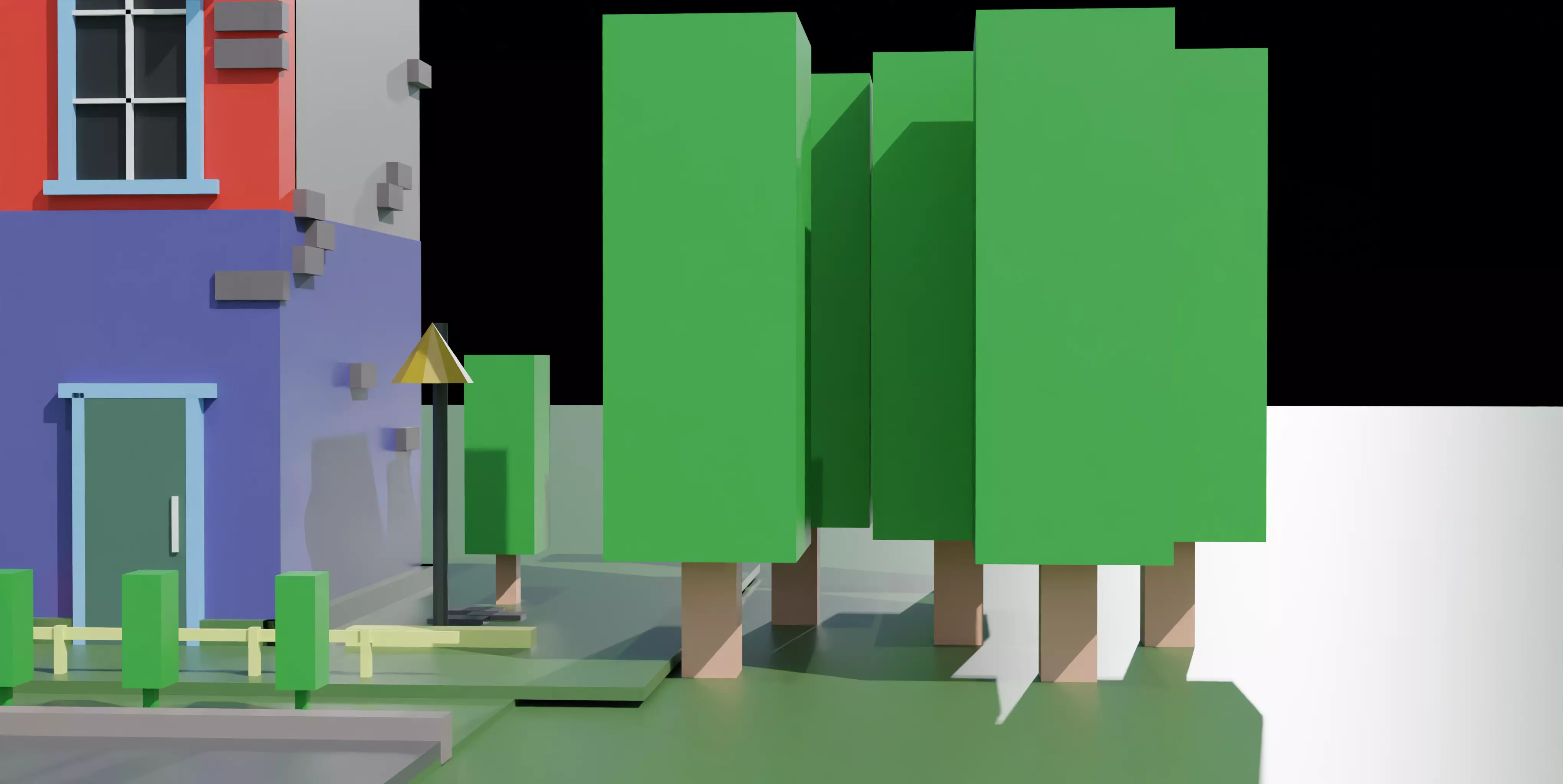 LOW POLY ENVIRONMENT ASSETS Low-poly 3D model_19