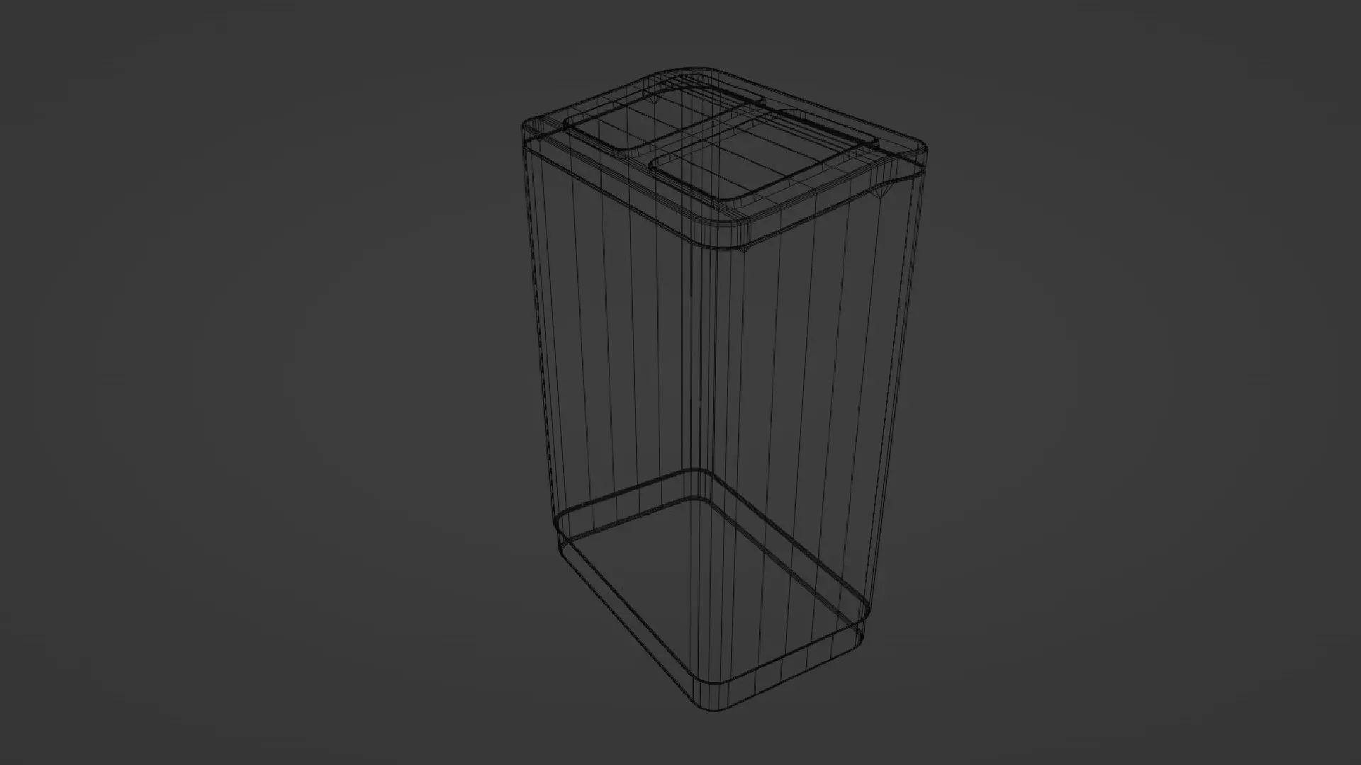 Trash Low-poly 3D model_16