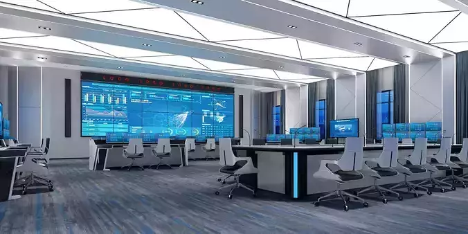 Command room monitoring center