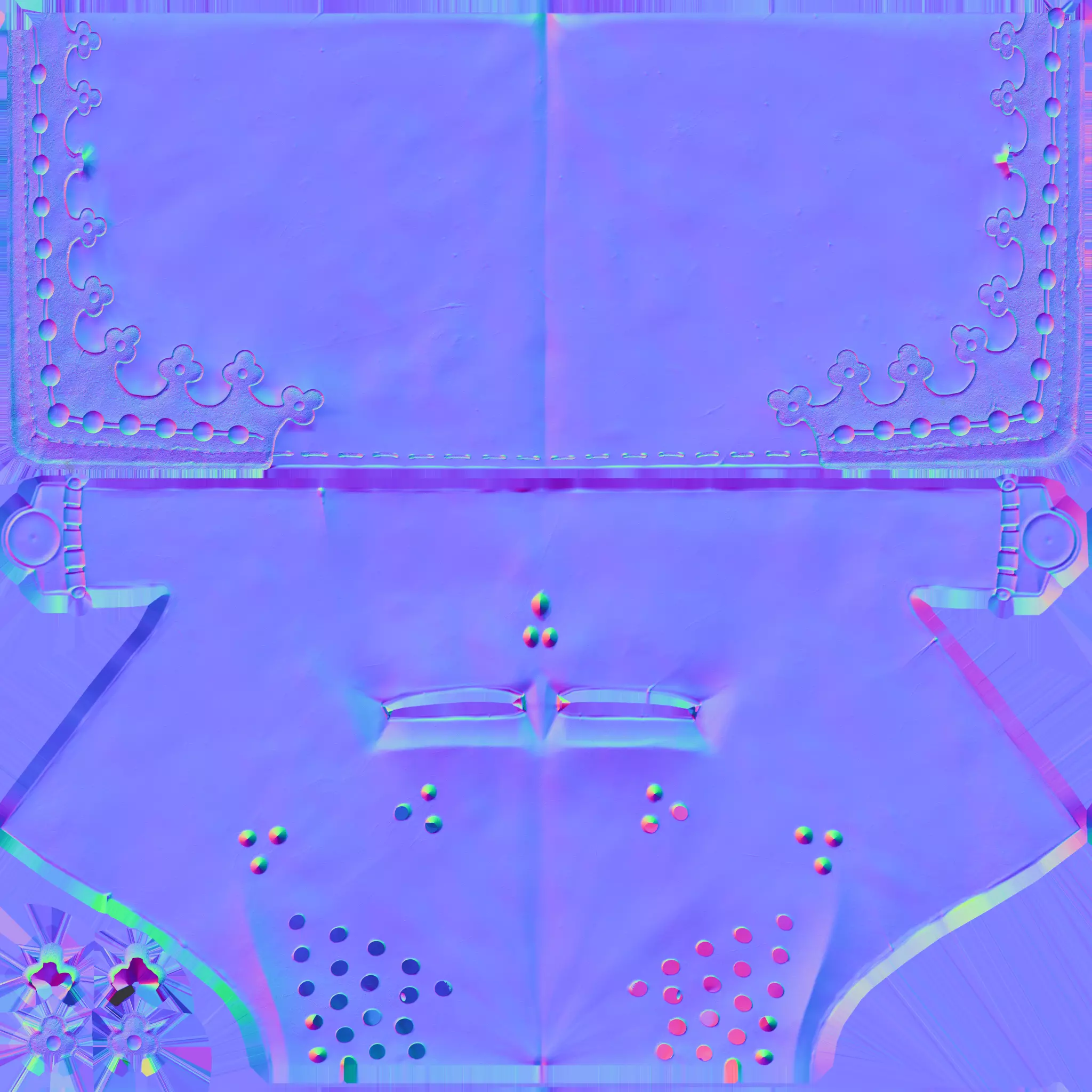 Bascinet helmet Low-poly 3D model_16