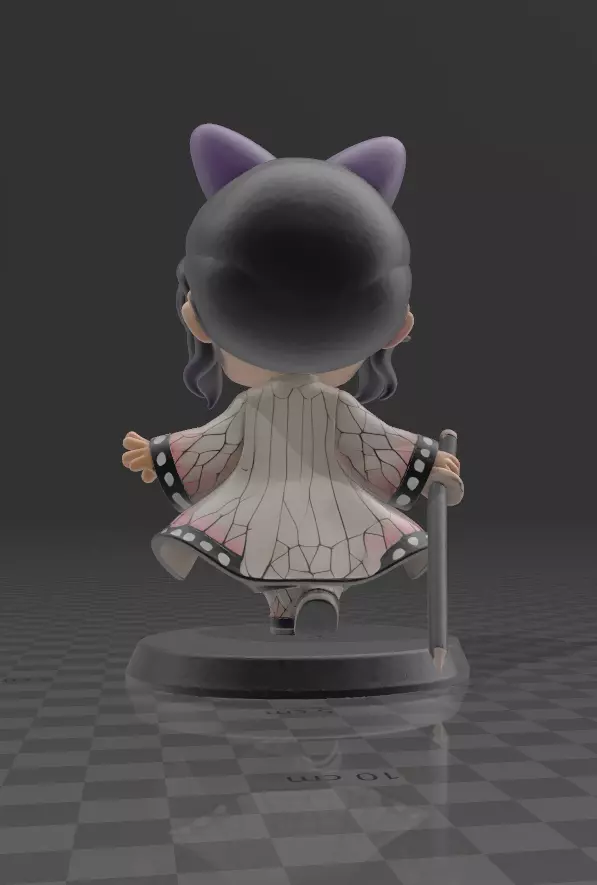 Shinobu kocho demon slayer 3D print model_4