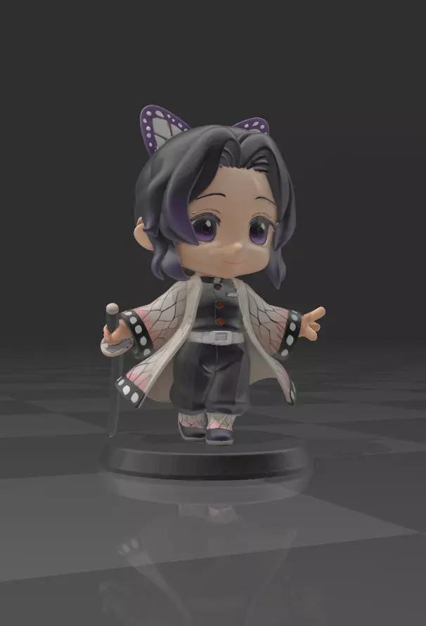 Shinobu kocho demon slayer 3D print model_2