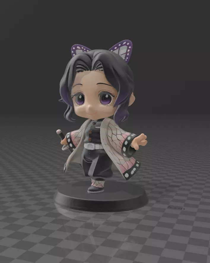 Shinobu kocho demon slayer 3D print model_1