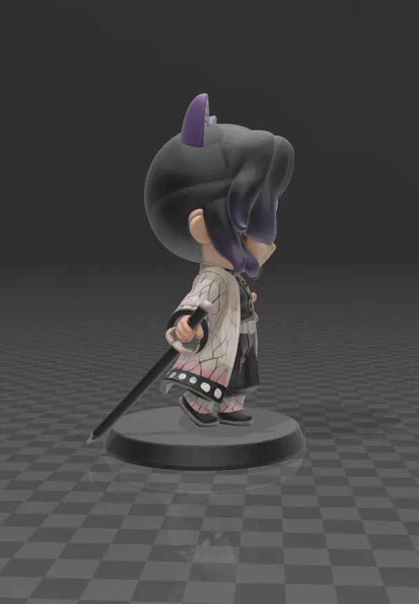 Shinobu kocho demon slayer 3D print model_3