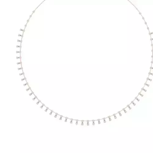 Diamond Necklace 3dm stl renders animation videos details 