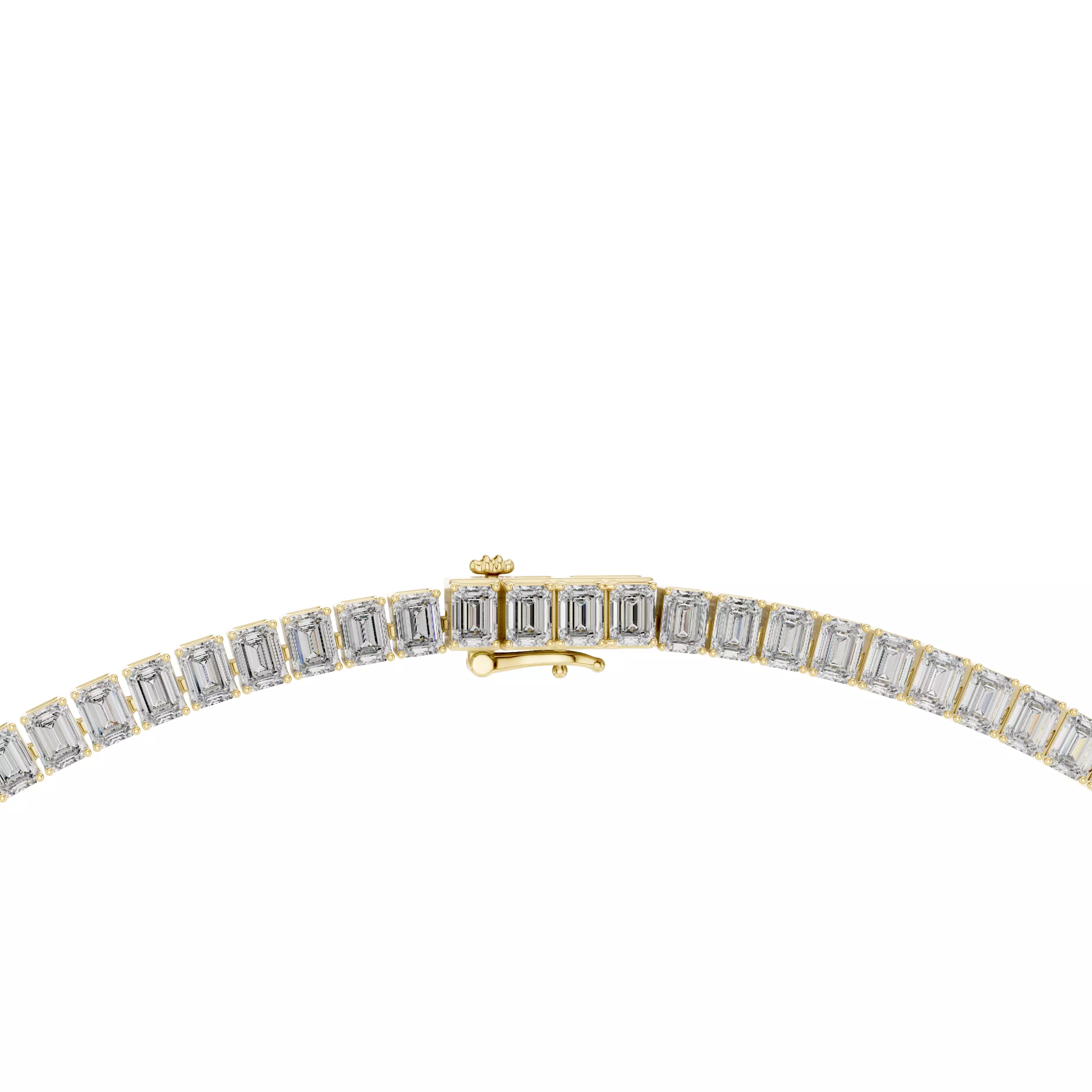 Diamond Necklace 3dm stl renders animation videos details 3D print model_11