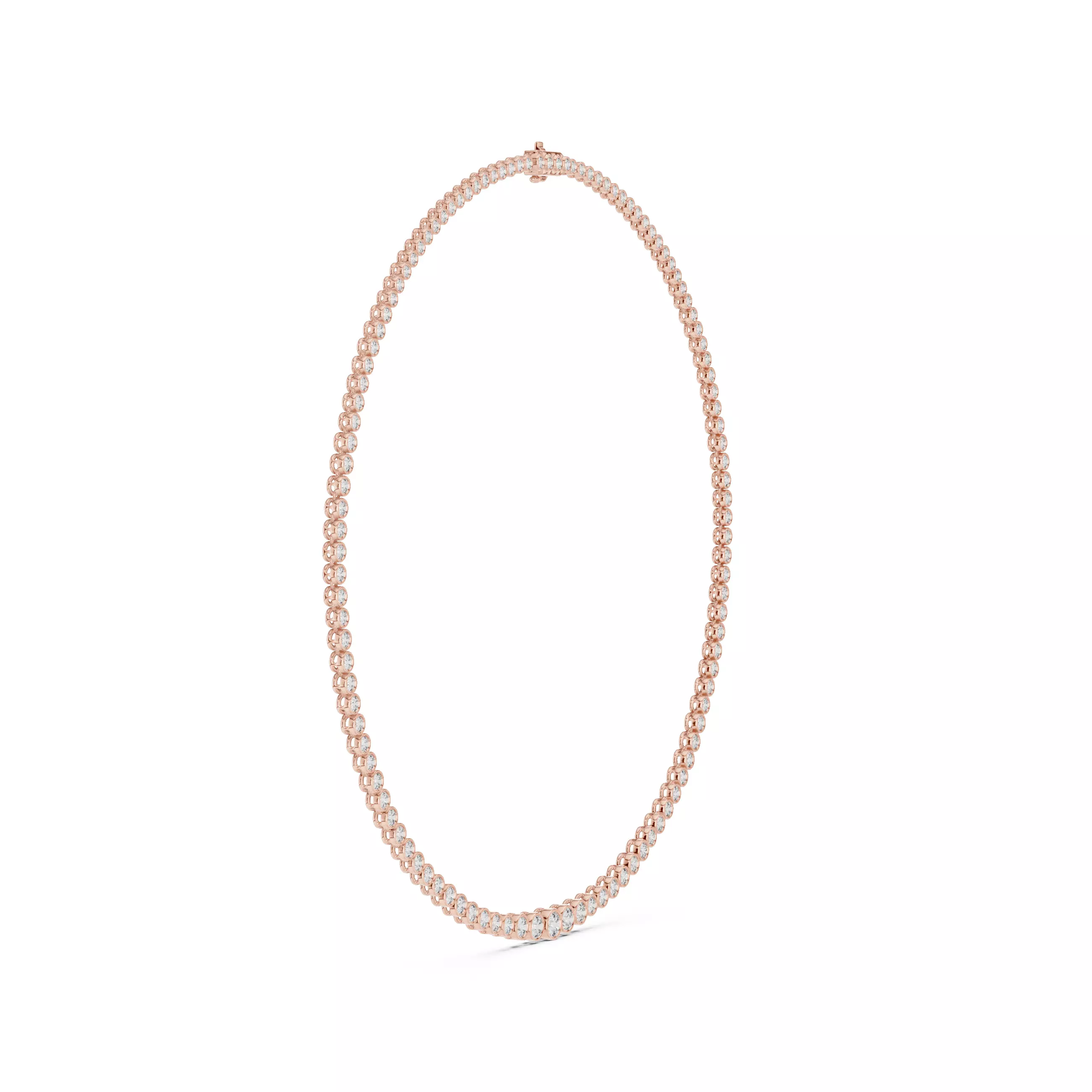 Diamond Necklace 3dm stl renders animation videos details 3D print model_2