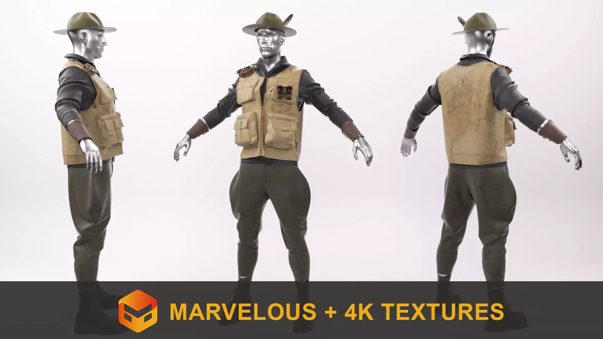 Explorer Outfit 3D model