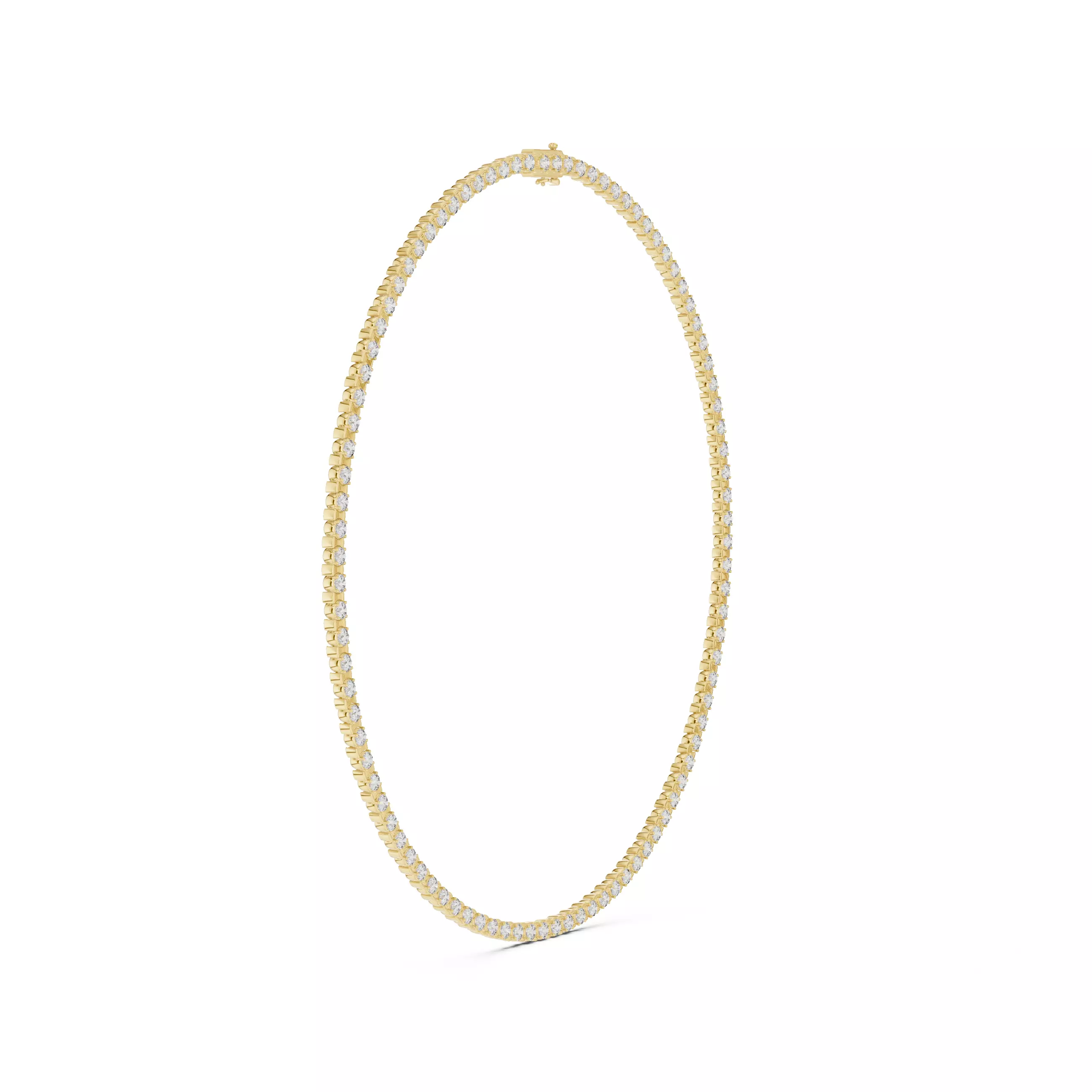 Diamond Necklace 3dm stl renders animation videos details  3D print model_10