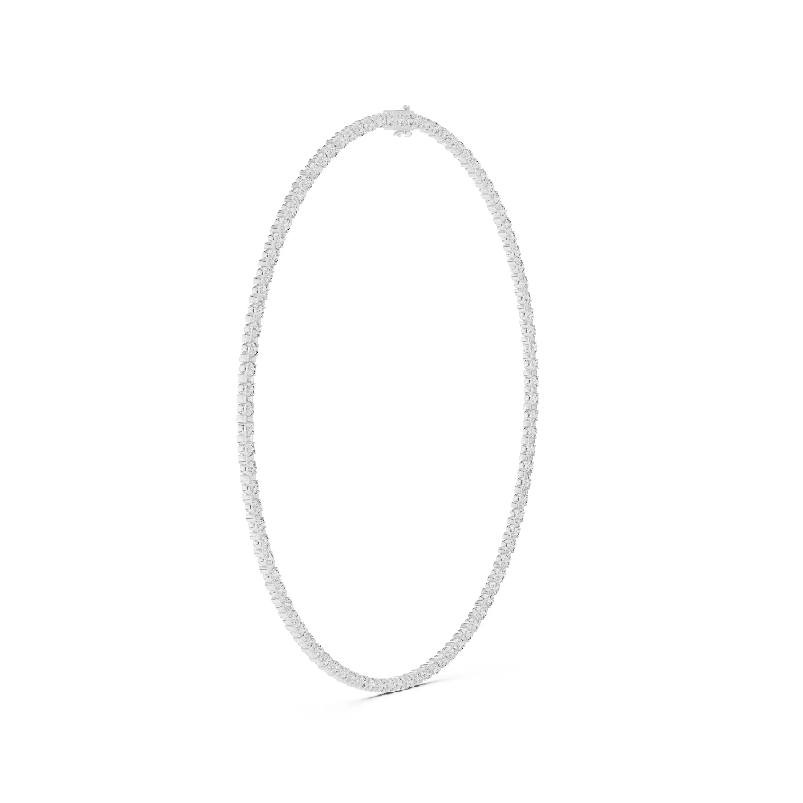 Diamond Necklace 3dm stl renders animation videos details  3D print model_6