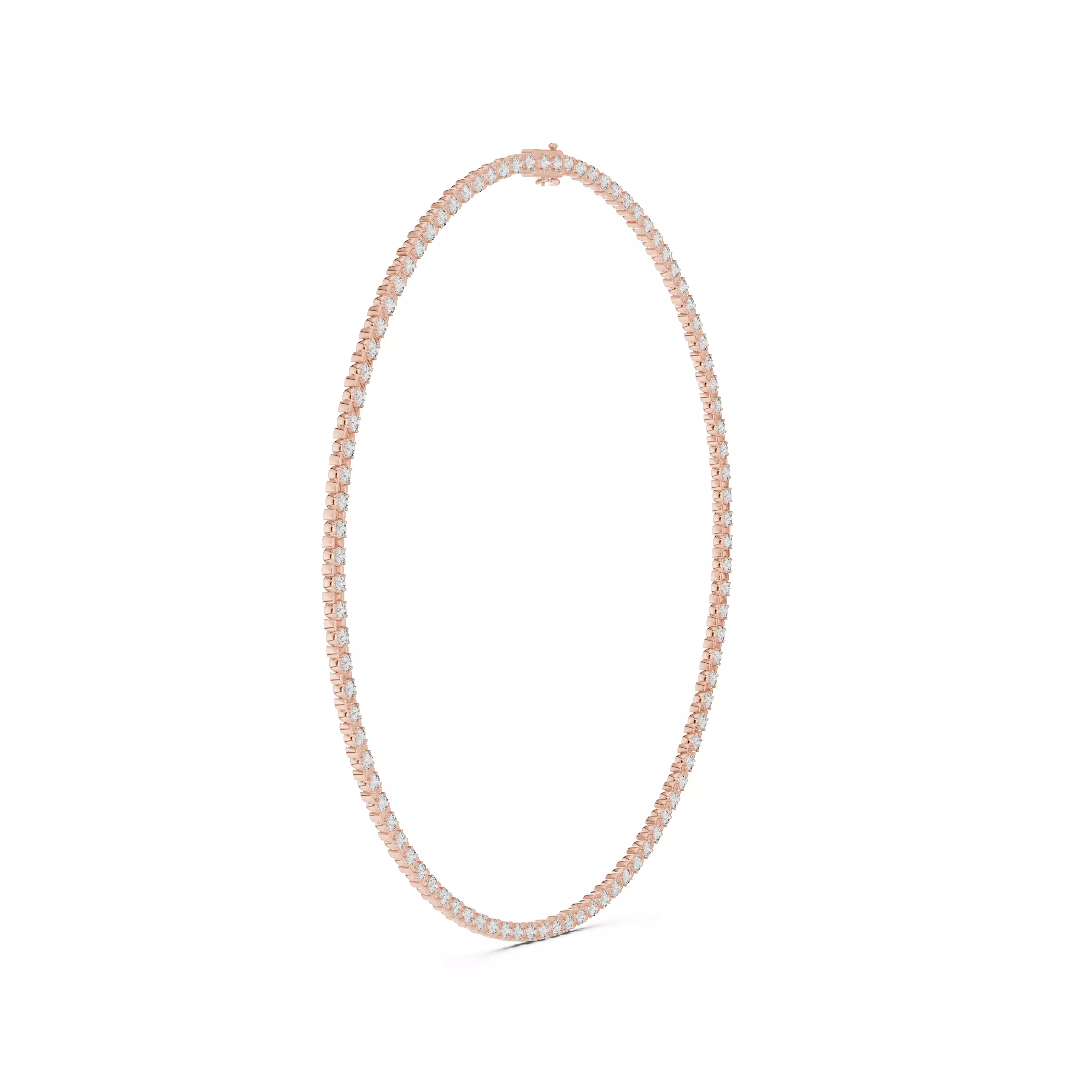 Diamond Necklace 3dm stl renders animation videos details  3D print model_2