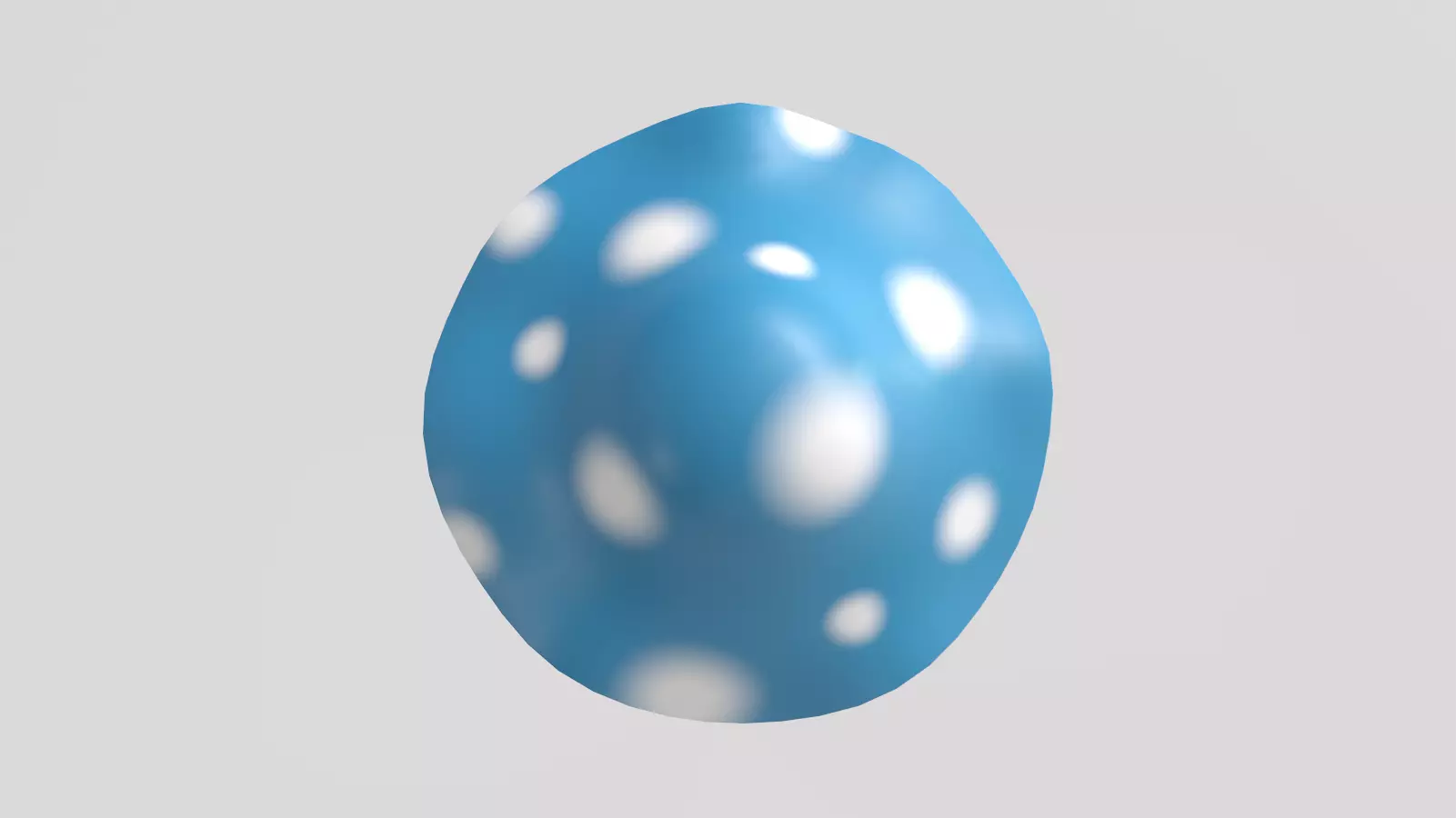 Stylized Low-Poly Mushroom Low-poly 3D model_13