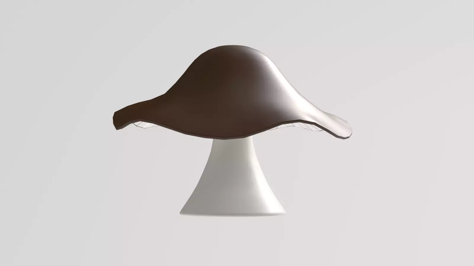 Stylized Low-Poly Mushroom Low-poly 3D model_18