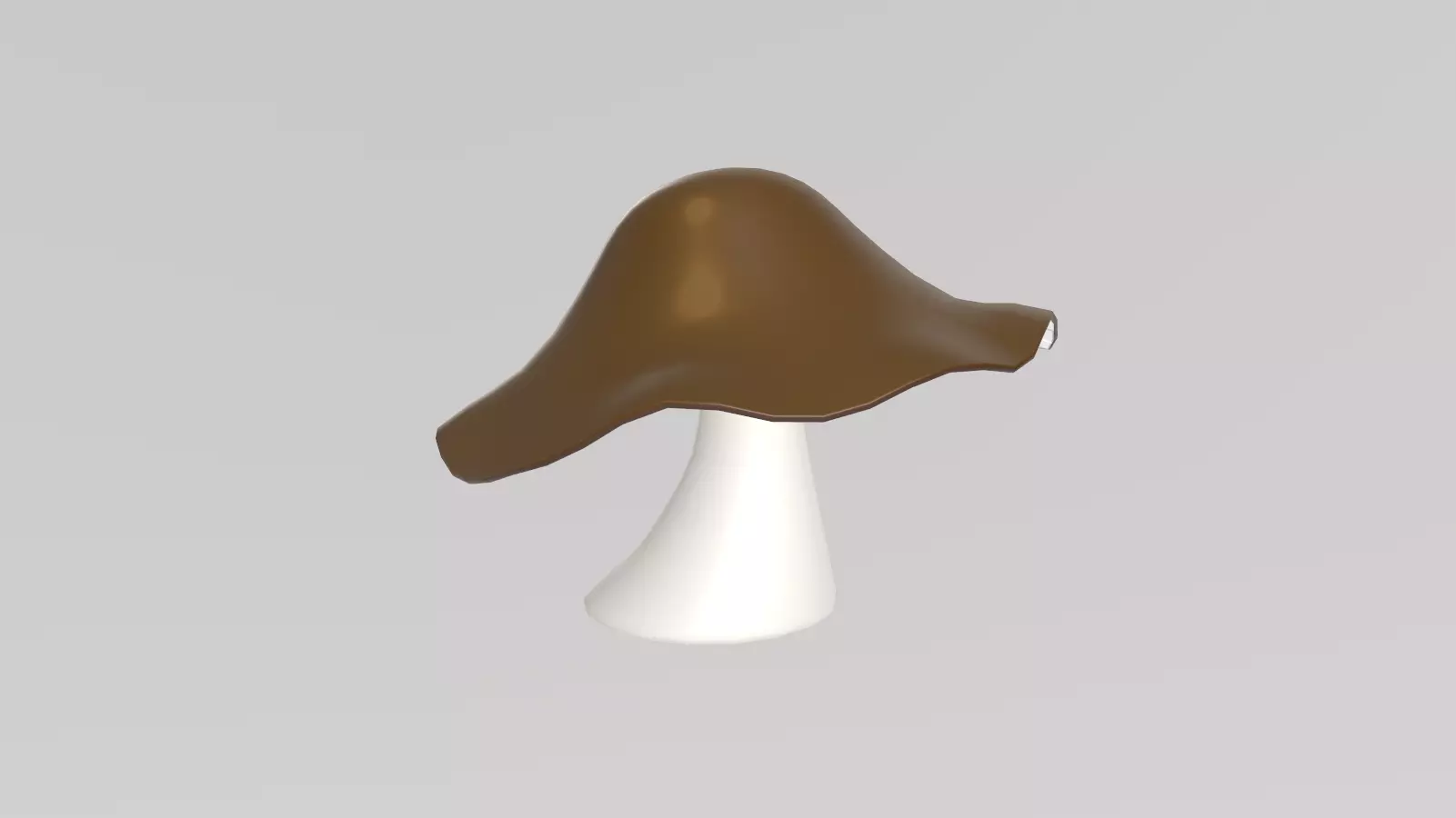 Stylized Low-Poly Mushroom Low-poly 3D model_15