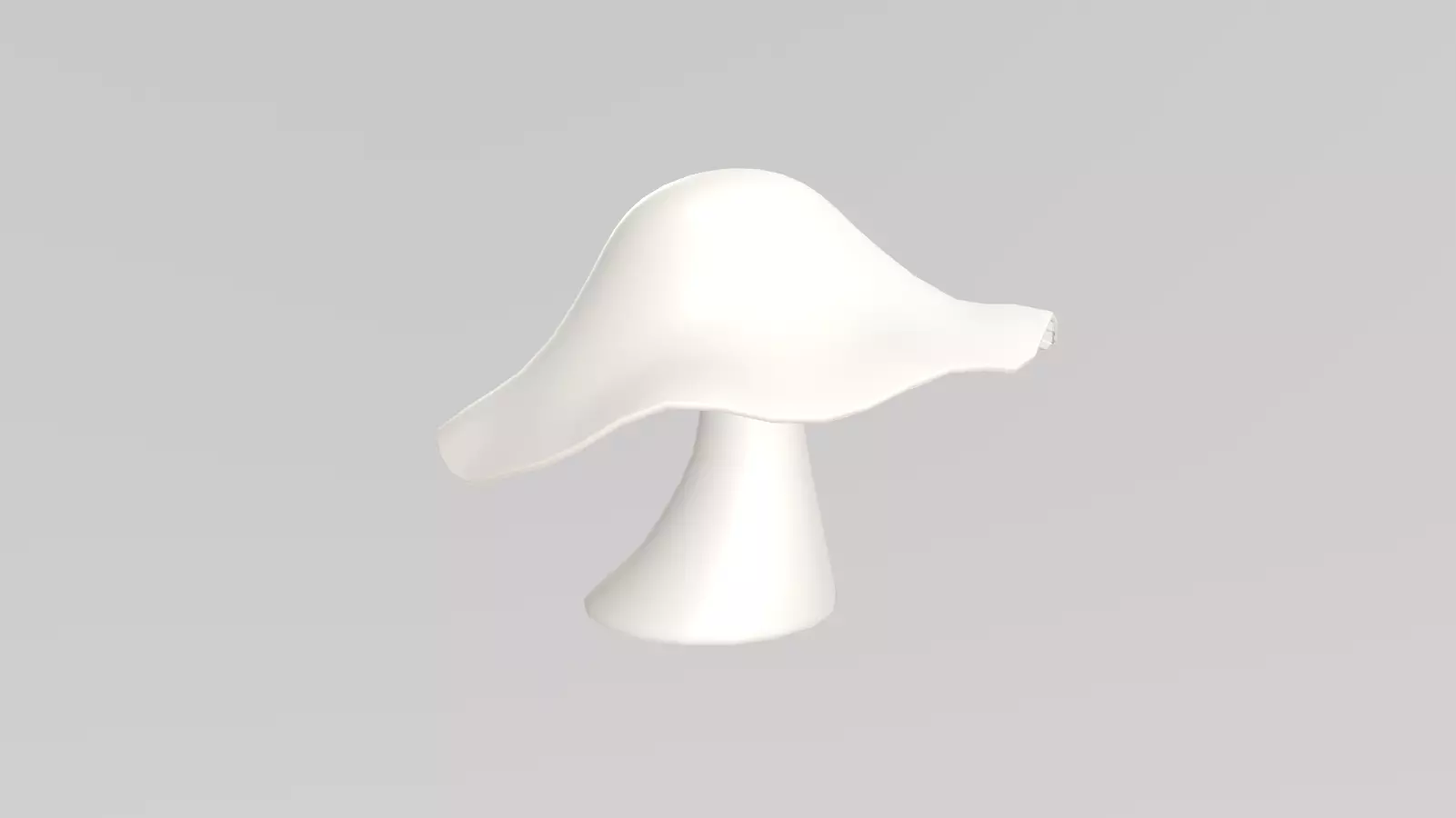 Stylized Low-Poly Mushroom Low-poly 3D model_21