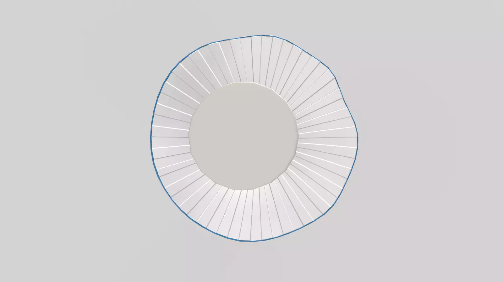 Stylized Low-Poly Mushroom Low-poly 3D model_14