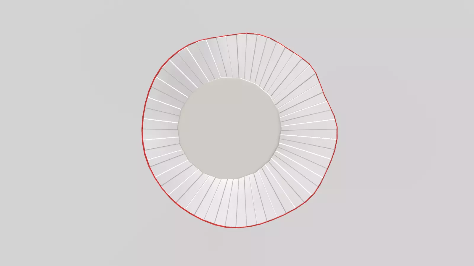 Stylized Low-Poly Mushroom Low-poly 3D model_8