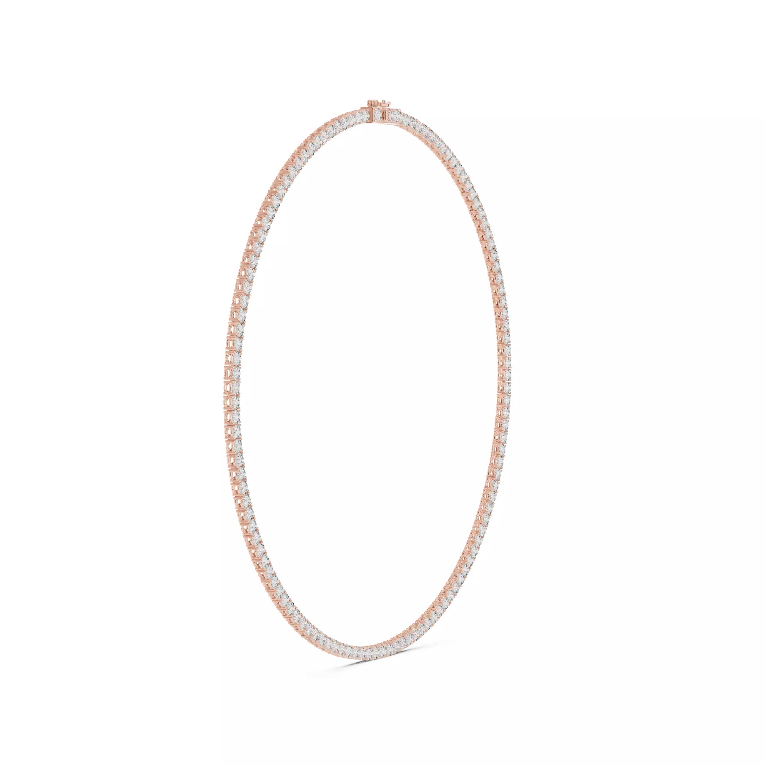 Diamond Necklace 3dm stl renders animation videos details  3D print model_2