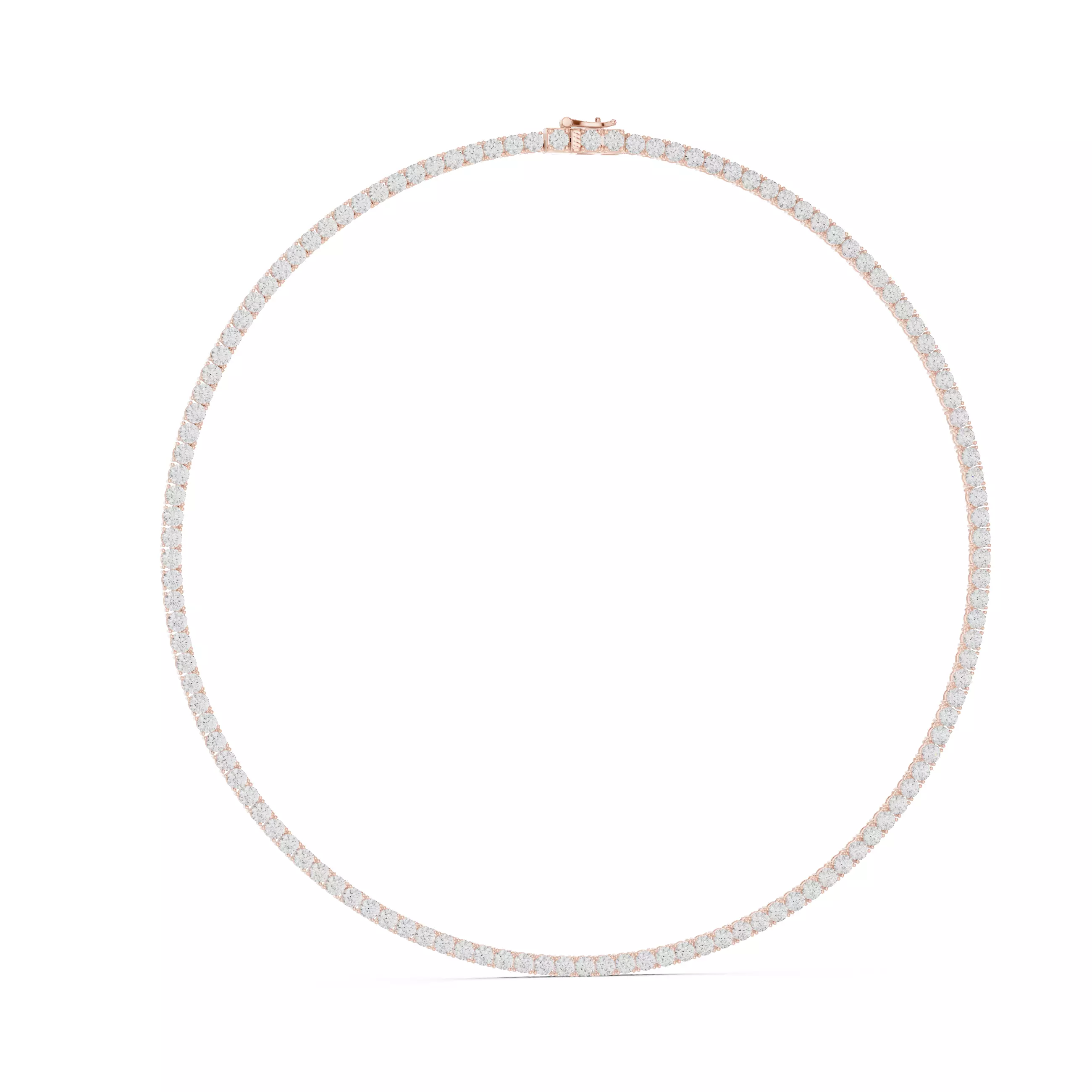 Diamond Necklace 3dm stl renders animation videos details  3D print model_1