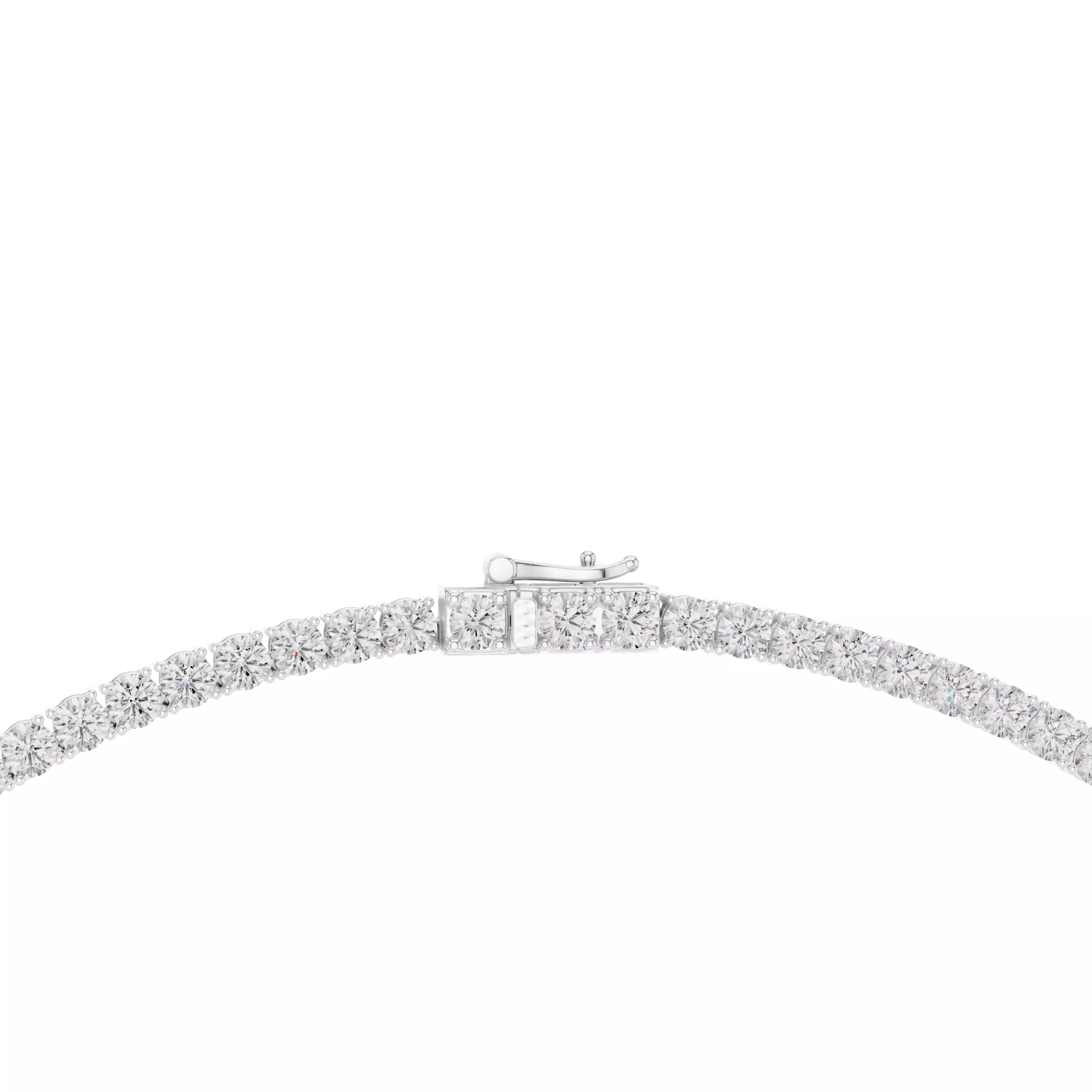 Diamond Necklace 3dm stl renders animation videos details  3D print model_7