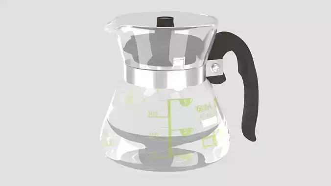 Coffee Pot 3D Model 3D model