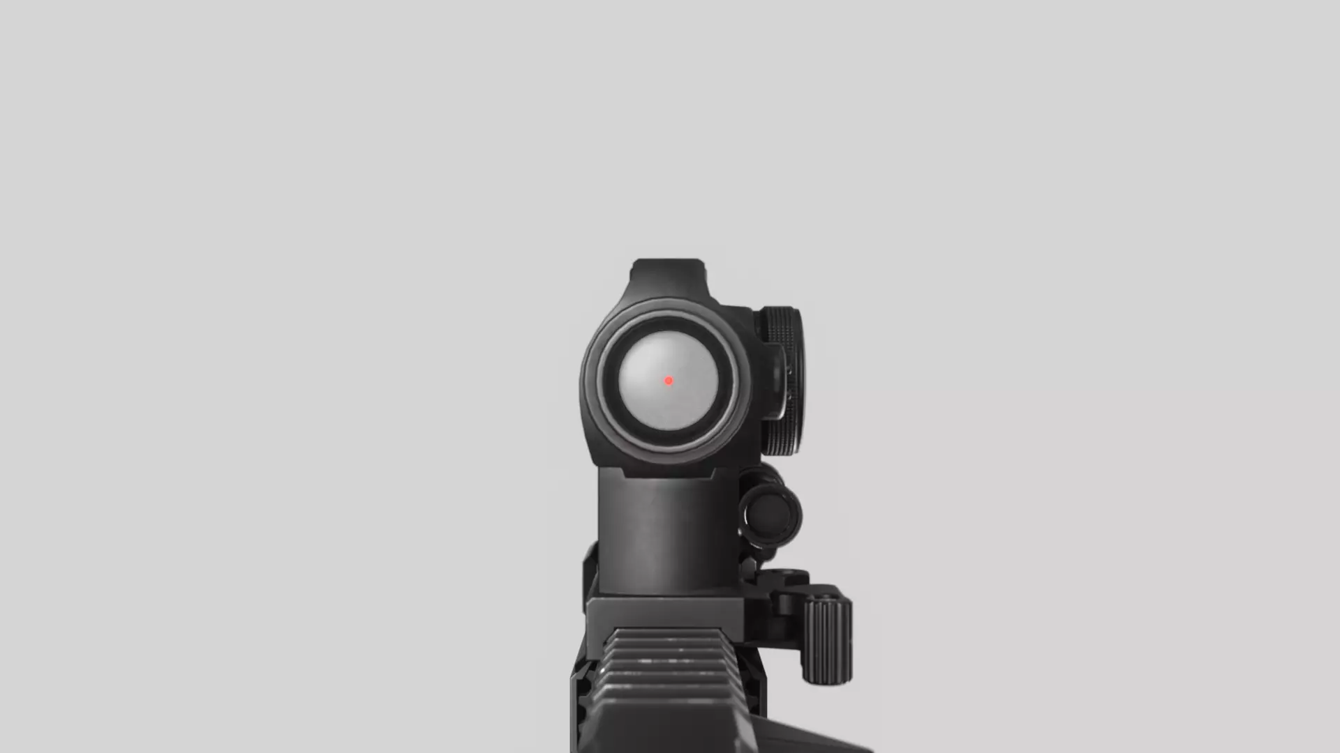 Aimpoint Micro T2 Reddot Optic with LaRue Mount - Game Asset Low-poly 3D model_6