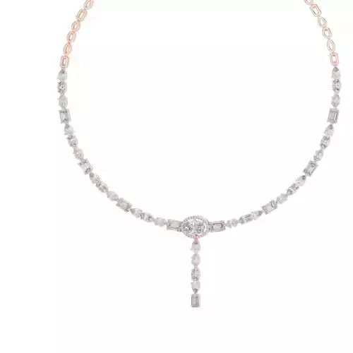 Diamond Necklace 3dm stl renders animation videos details 