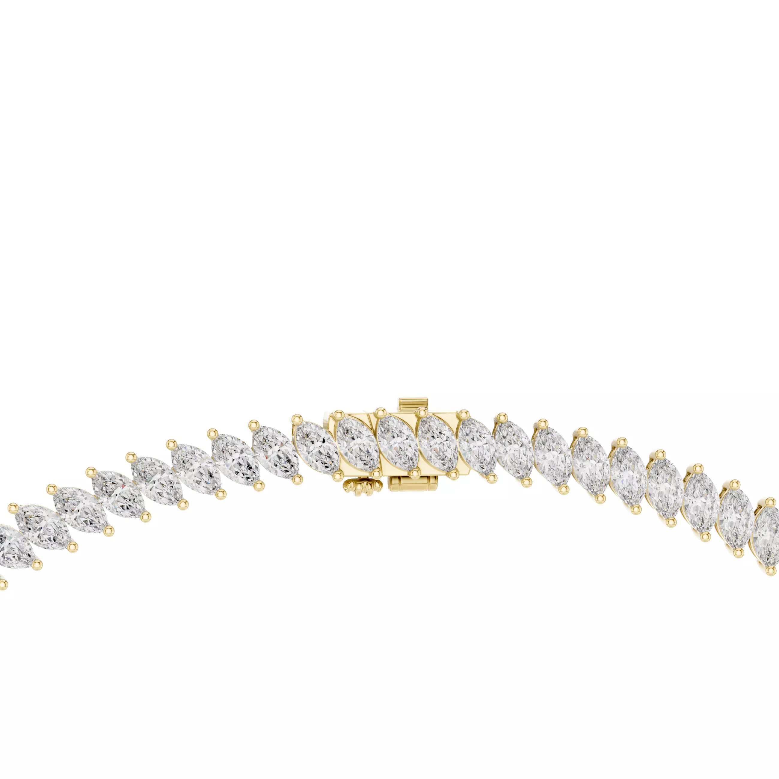 Diamond Necklace 3dm stl renders animation videos details 3D print model_11