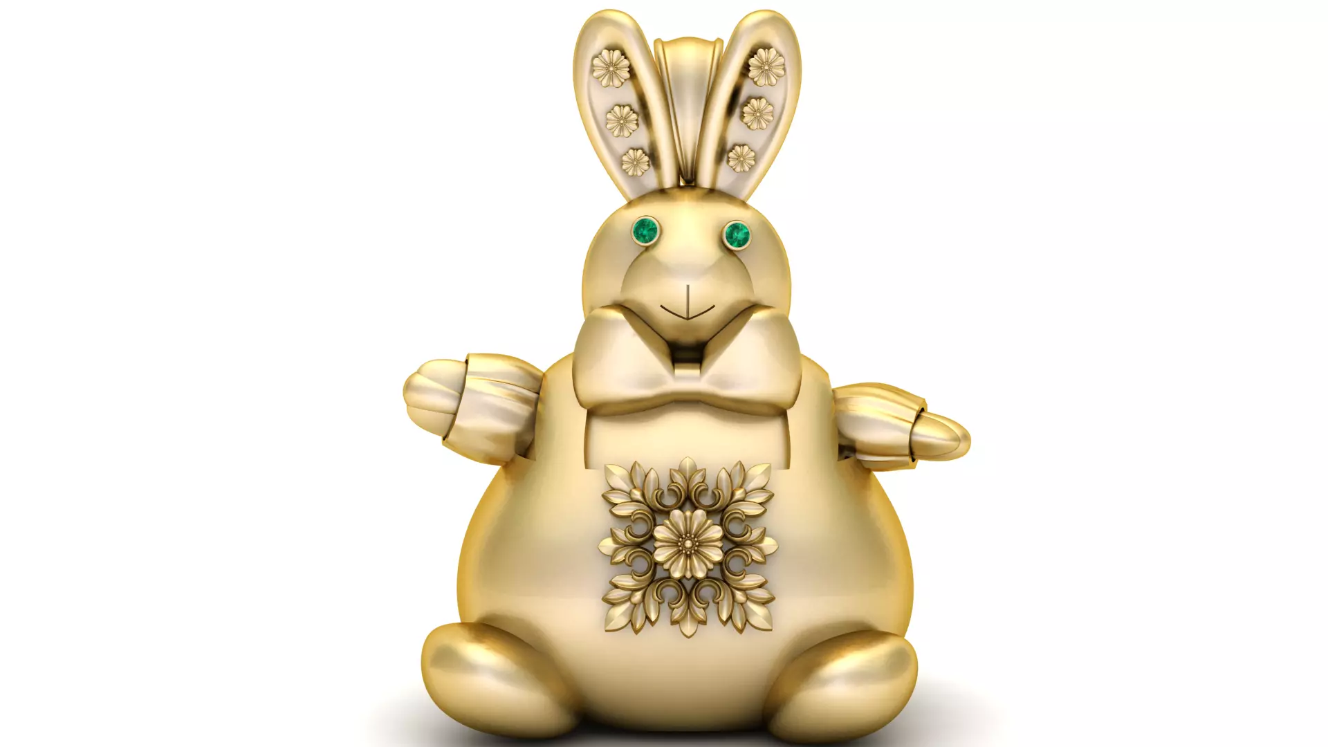 Bunny Rabbit Pendant 3D print model